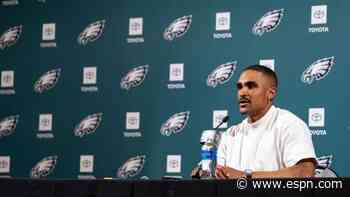 Hurts briefly addresses Brown trade, looks forward...