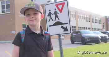 Quebec student’s school-zone safety petition reaches national assembly