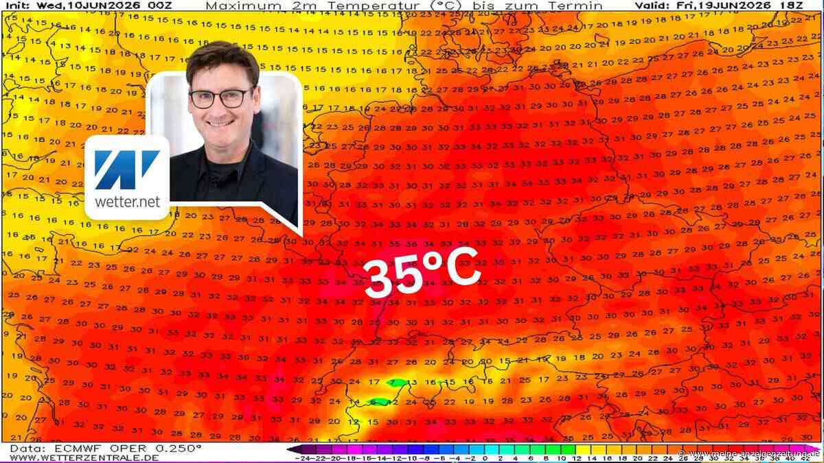 Erst Schnee, dann Wüstentag: Nächste Woche drohen bis zu 36 Grad in Deutschland