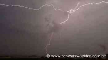 Wetter in Baden-Württemberg: Wo es heute im Südwesten gewittern könnte