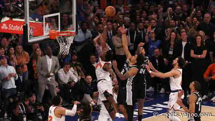 OG Anunoby's late tip-in completes 29-point comeback, Knicks take 3-1 NBA Finals lead with 107-106 Game 4 win over Spurs