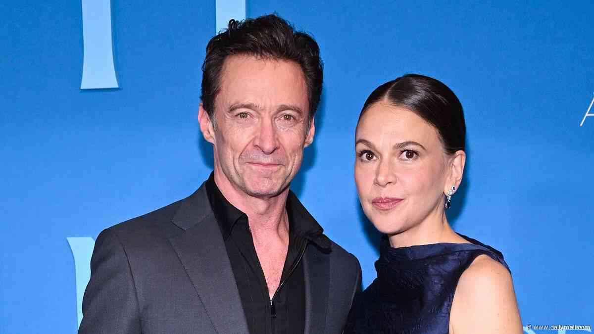 Hugh Jackman puts on cozy display with girlfriend Sutton Foster on red carpet after THAT tense exchange
