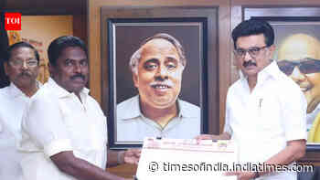 AIADMK setback continues: P Benjamin joins DMK along with his supporters in Chennai