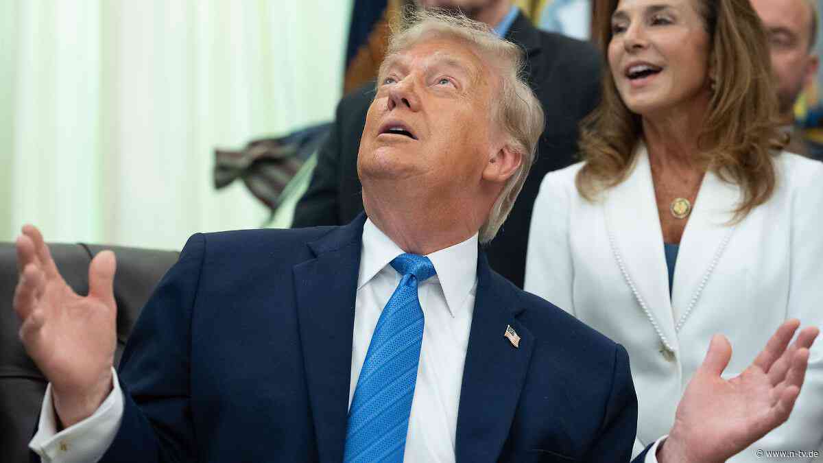 "Die Zahlen waren großartig": Trump irritiert mit Aussage zur Inflation in den USA