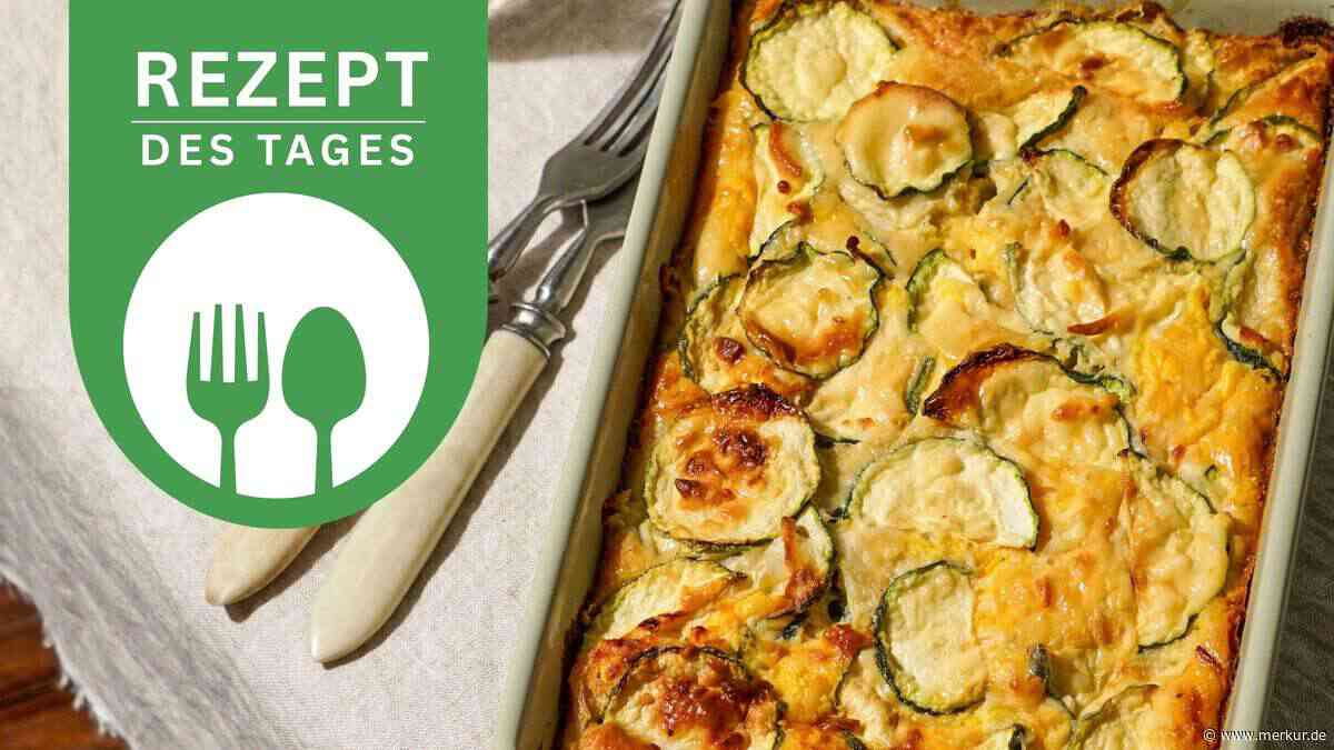 Zucchini-Auflauf mit Tomaten: leichte Variante eines italienischen Klassikers