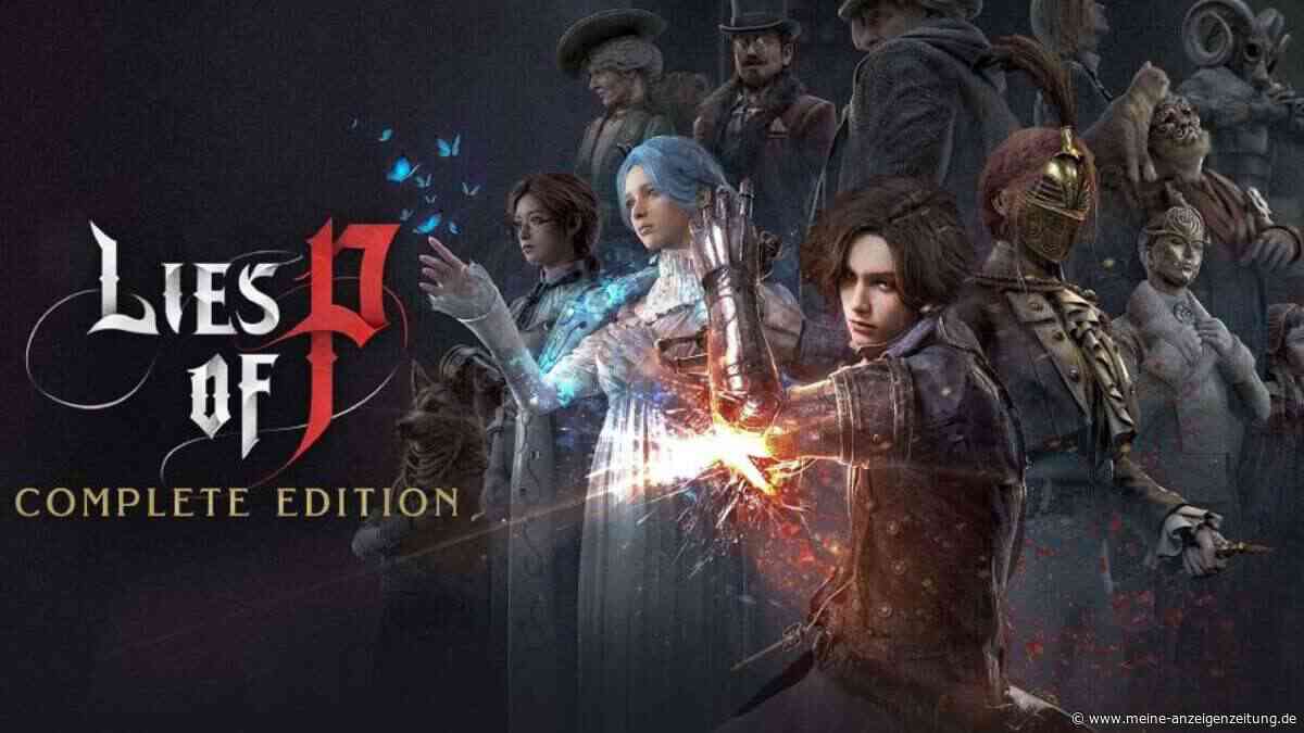 Lies of P: Complete Edition – Handelsversion enthält das komplette Spiel auf einer Softwarekarte