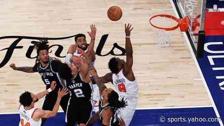 LISTEN: Knicks, Spurs radio calls of OG Anunoby's tip-in game-winner in Game 4 of NBA Finals