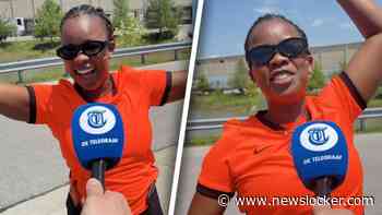 Amerikaanse vrouw uit haar dak na training Oranje: 'Naar rechts'