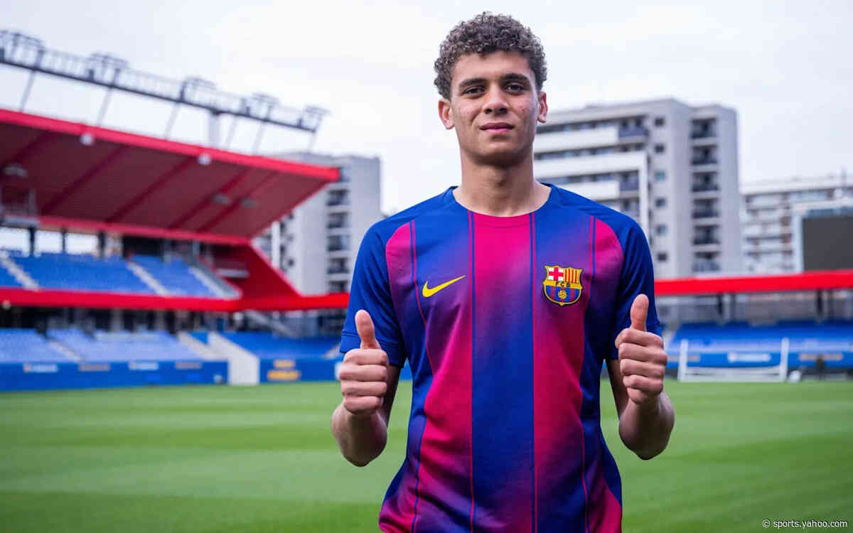 Official: Barcelona complete permanent signing of Egyptian wonderkid