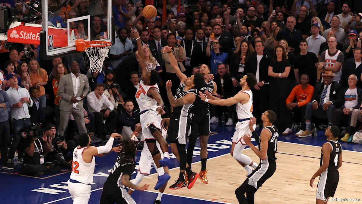 OG Anunoby's iconic tip-in started with being challenged by coach Brown at Knicks shootaround