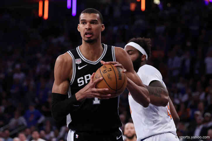 Videos appear to show Knicks fans throwing objects at Victor Wembanyama, Spurs at team hotel after Game 4