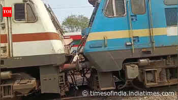 Two empty train rakes come face to face on same track in Bhubaneswar