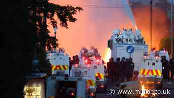 Belfast riots live: Bricks and petrol bomb launched at police by masked thugs