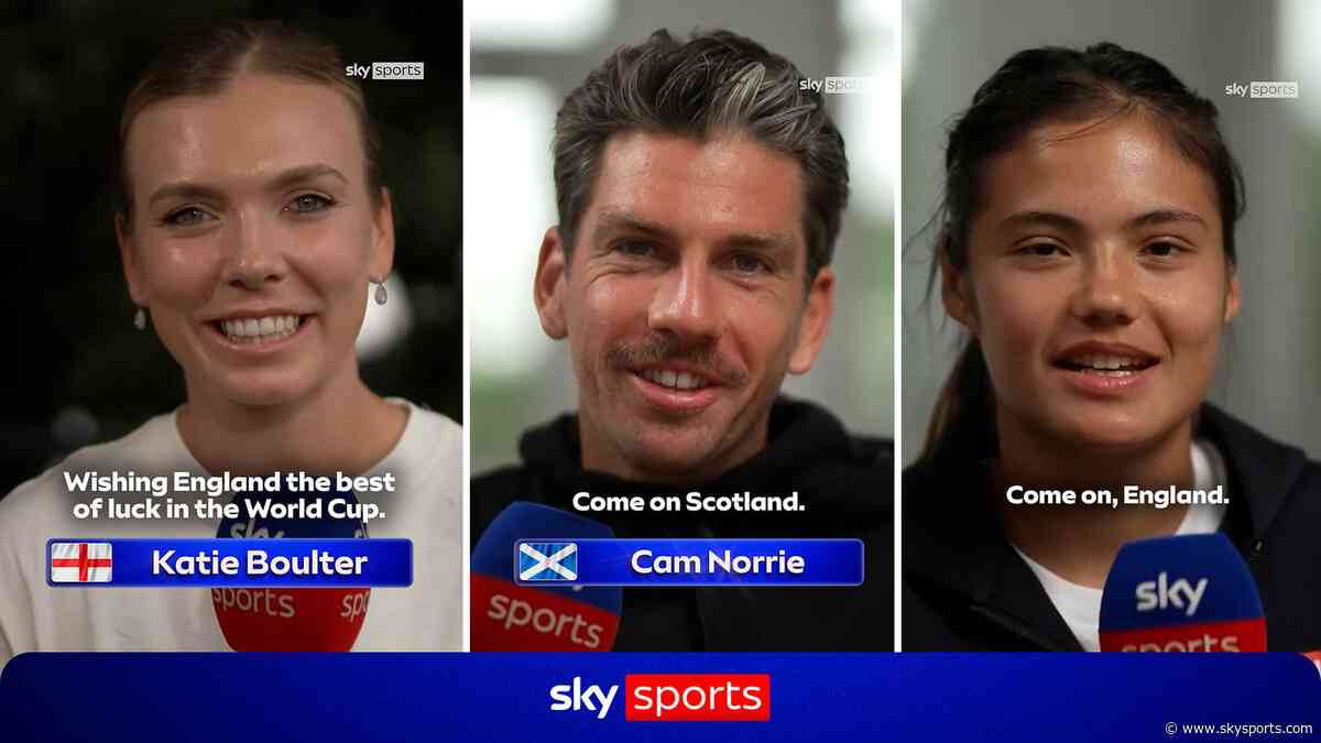 'Bring the cup home!' | Tennis superstars wish their nations good luck in the World Cup