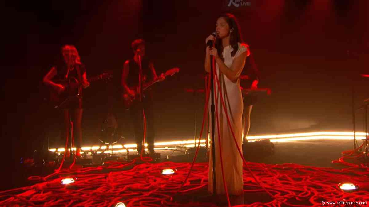 Watch Olivia Rodrigo Showcase ‘The Cure’ on ‘Kimmel’