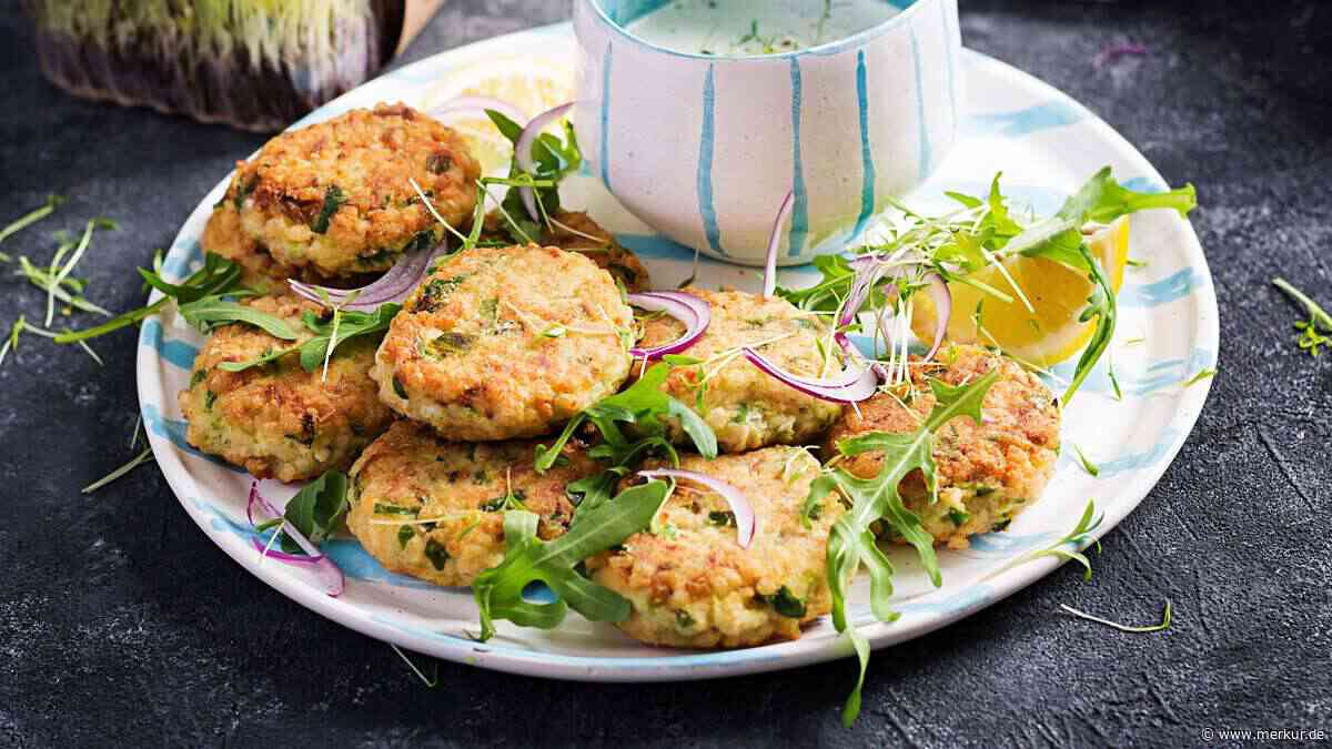 Wildlachs-Frikadellen aus der Heißluftfritteuse