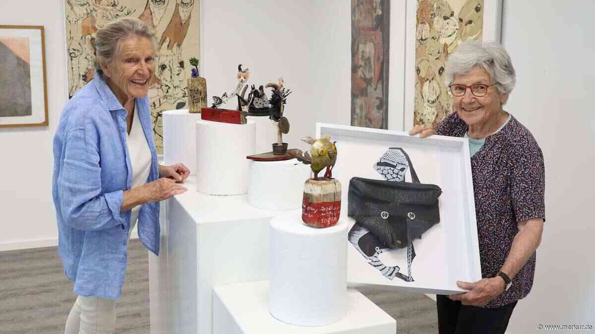Stadtgalerie zeigt „Tierisch“: Echthaar-Schnurrbärte werden zu Mottenflügeln