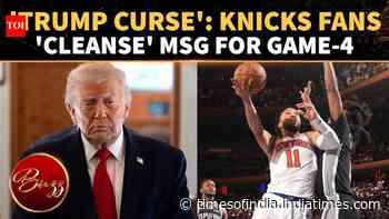 Knicks Fans 'Humiliate' Trump With MSG 'Exorcism' To Remove 'Bad Luck' After NBA Finals Defeat