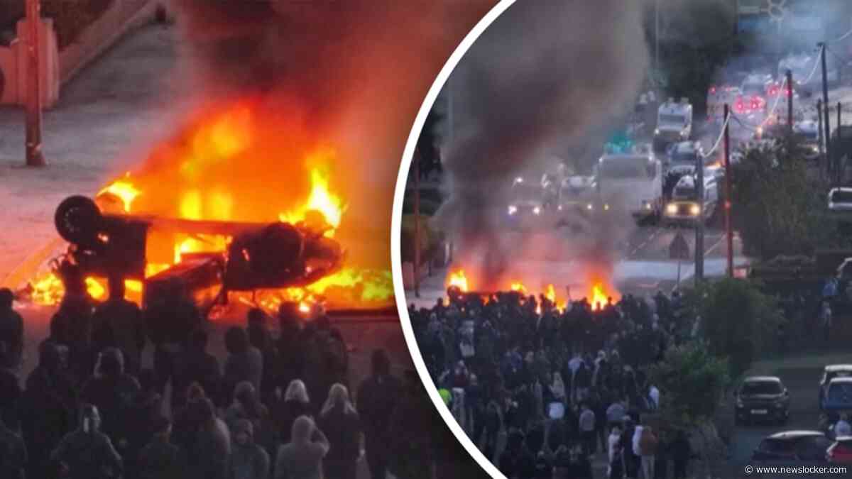 Protesten in Belfast lopen opnieuw uit de hand: migranten aangevallen, huizen en voertuigen in brand gestoken