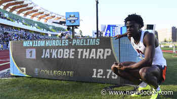 Ja'Kobe Tharp (20) knalt naar wereldrecord 110 meter horden