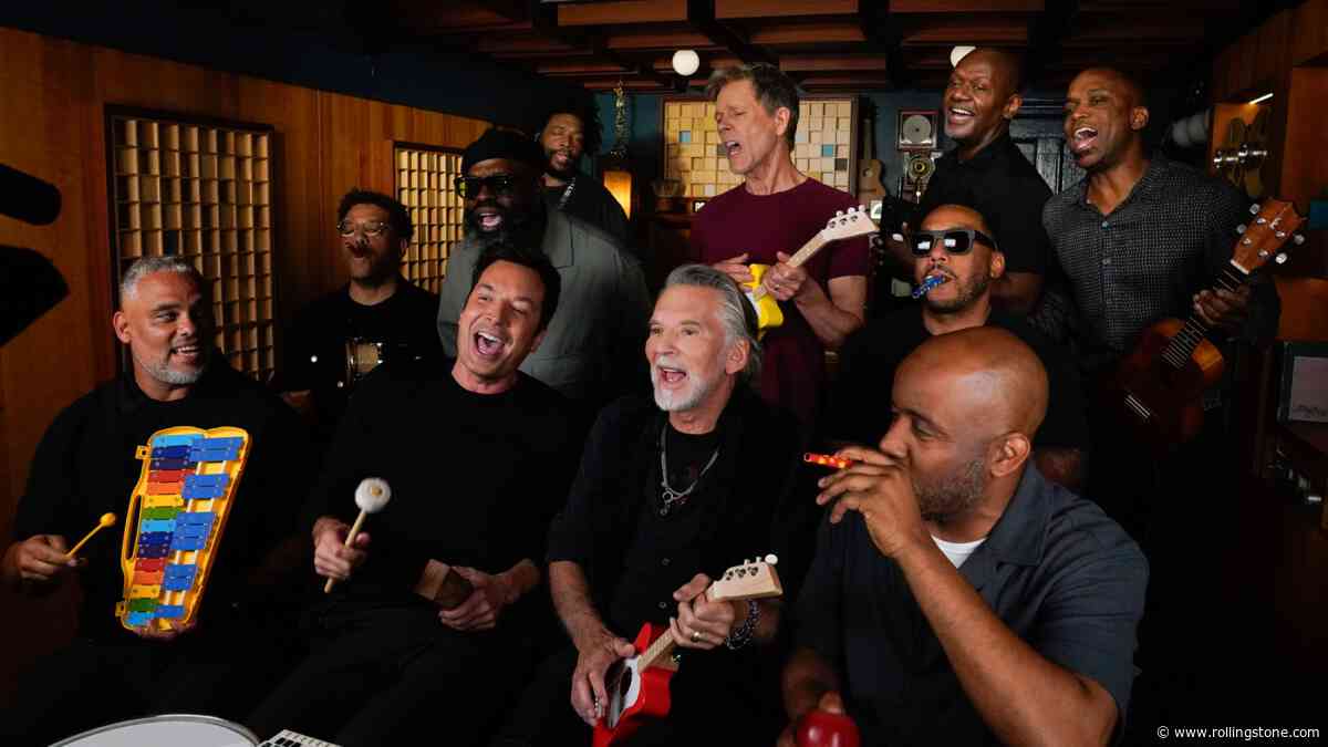 Watch Kenny Loggins, Kevin Bacon Perform ‘Footloose’ on Classroom Instruments