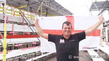 I've built a £6,000 England World Cup grandstand at my pub - fans are flooding in