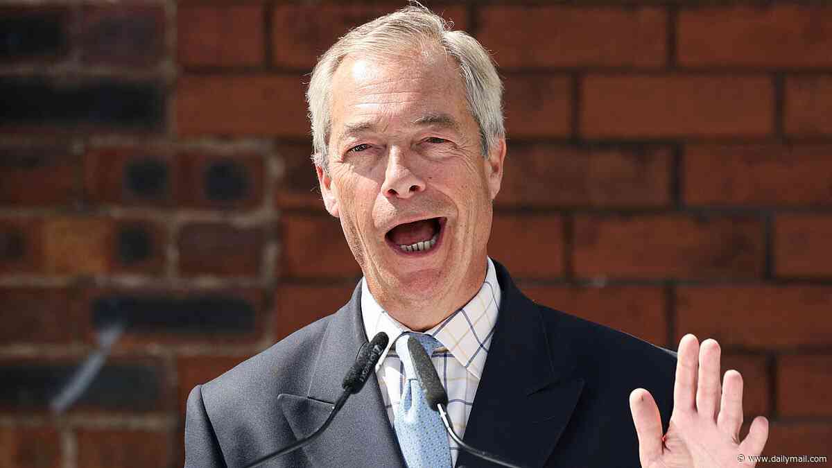 Nigel Farage warns Andy Burnham's honeymoon period as Prime Minister wouldn't 'last until lunchtime' as he hits the campaign trail in Makerfield in last full week of crunch by-election