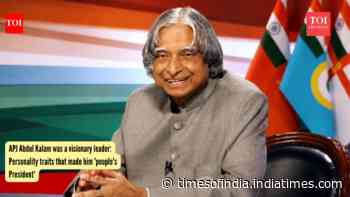 APJ Abdul Kalam was a visionary leader: Personality traits that made him 'people's President'