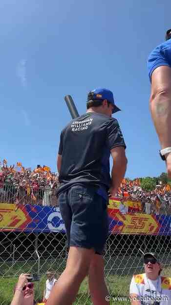 Back in Barcelona and ready to do this all over again 🤩💙  #f1