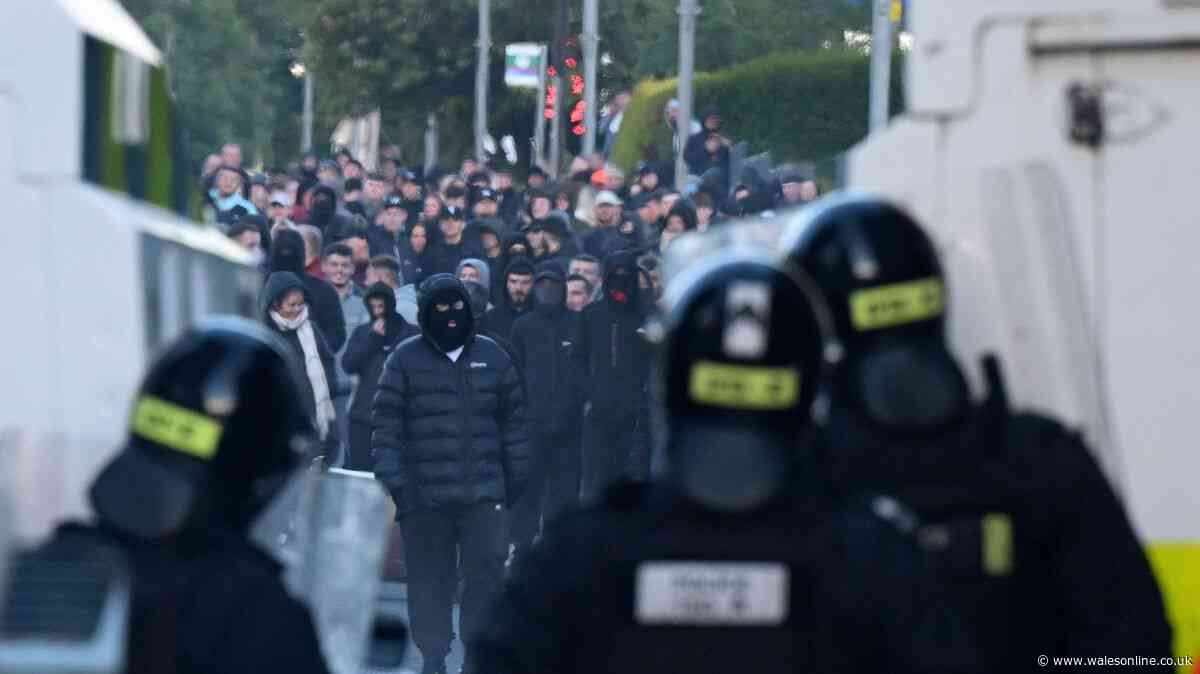 Police in Northern Ireland hit with petrol bombs as MPs condemn ‘racist thuggery’