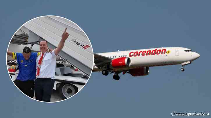 Corendon-piloot verrast passagiers op Curaçao