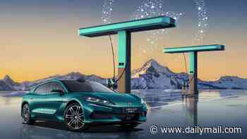China's answer to petrol stations comes to Britain: BYD is installing 300 ultra-fast chargers in the UK with five-minute EV charging