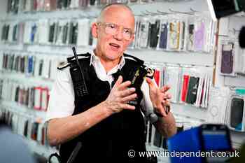 Met Police chief calls for tech companies to be forced to make stolen phones ‘unusable bricks’
