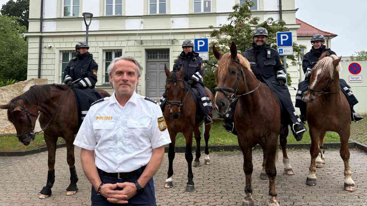 „Der Kontakt ist einfacher“: An diesen Badeseen in der Region ist die Polizei mit Pferden im Einsatz