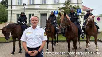 Bei Ärger an Badeseen in Friedberg und Augsburg: Polizisten auf Pferden sollen schlichten