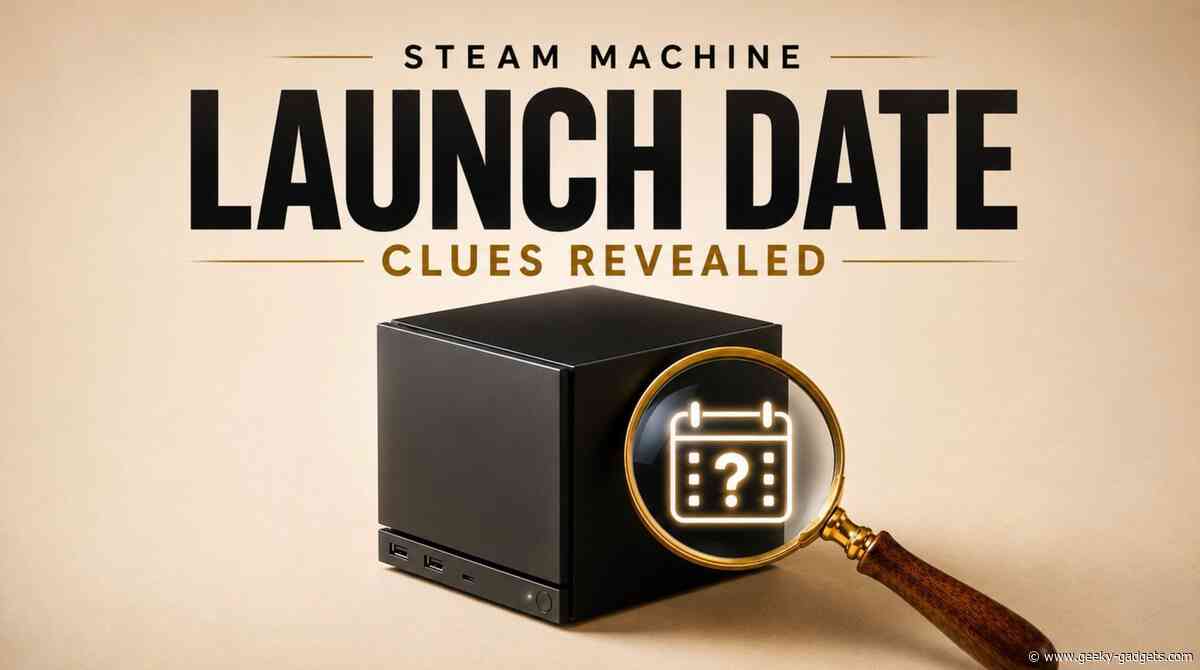 Latest Leaked Clues Pointing to Valve’s Steam Machine Launch Date