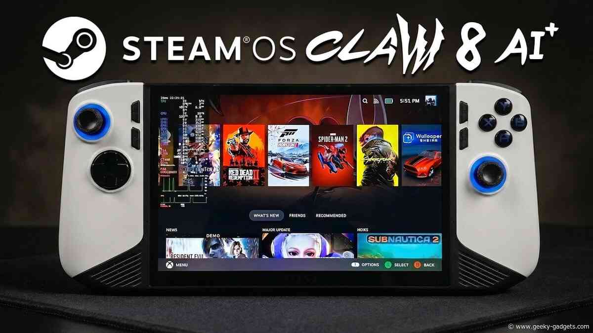 Valve Expands SteamOS to Intel Handhelds with the New 3.8.7 Update