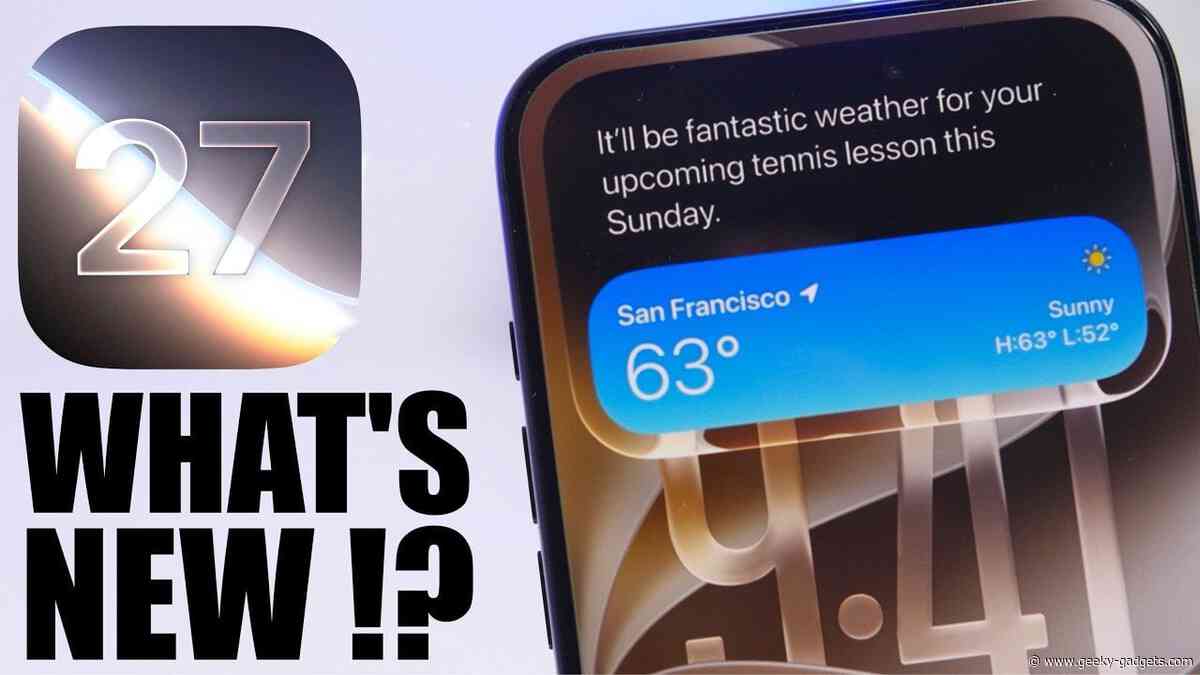 The Biggest Hidden Features Inside Apple’s iOS 27 Update