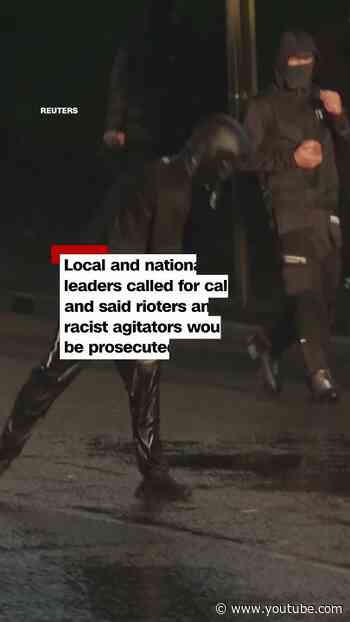 Water cannon deployed in Northern Ireland as protests enter second night