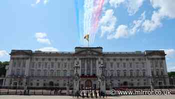 Red Arrows Trooping the Colour route revealed as iconic jets take part in royal flypast