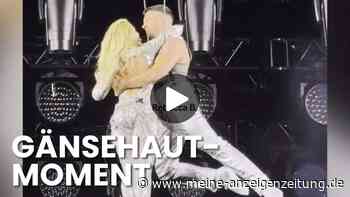 Inniger Tourauftakt: Helene Fischer und ihr Ehemann schweben engumschlungen über die Bühne