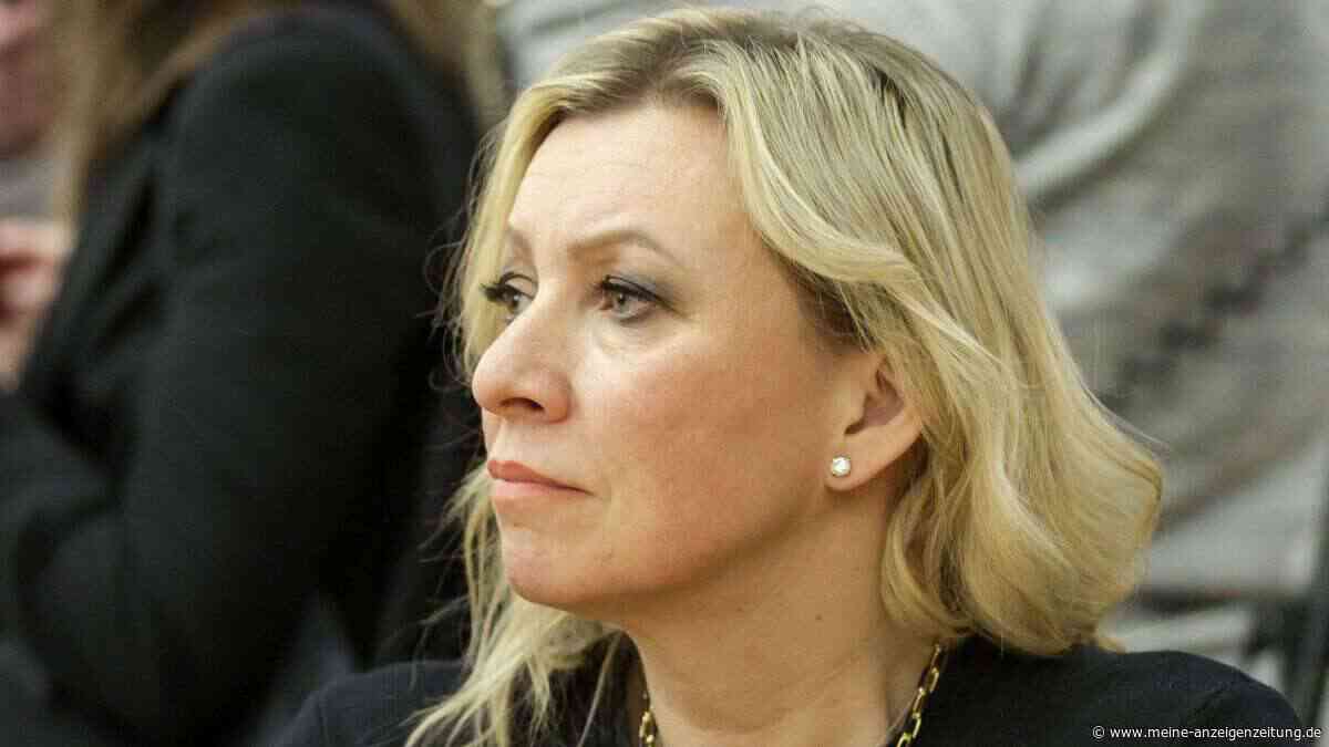 „Kriegstreiber“: Putin-Sprecherin greift NATO-Land wegen Ukraine-Drohnen scharf an