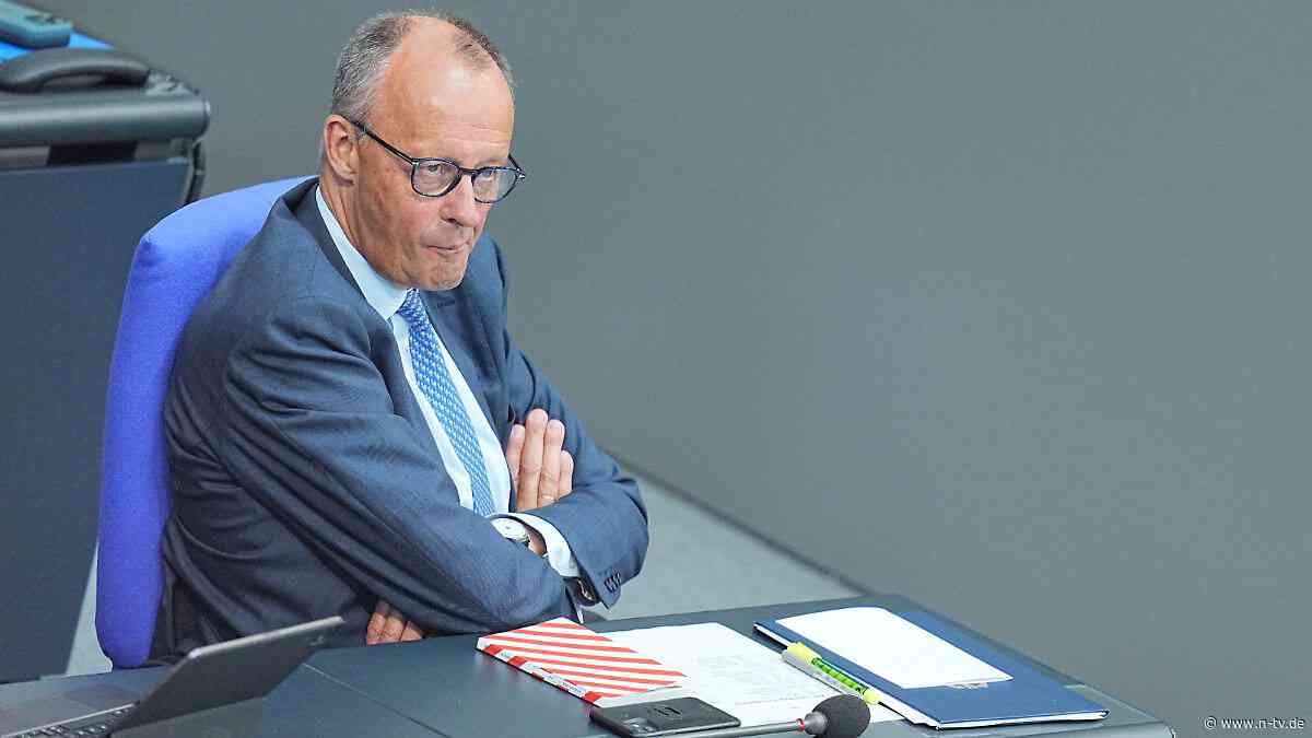 Attacken von AfD und Grünen: Merz will "das Ruder herumreißen" - und erlebt Donnerwetter