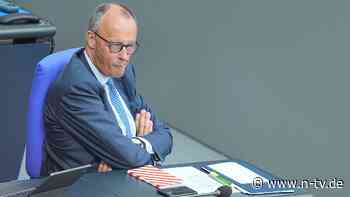 Attacken von AfD und Grünen: Merz will "das Ruder herumreißen" - und erlebt Donnerwetter