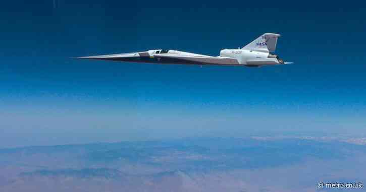 Nasa’s ‘Son of Concorde’ hits 713mph and breaks the sound barrier for first time