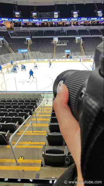 Come behind the scenes at a Blues morning skate 👀📸