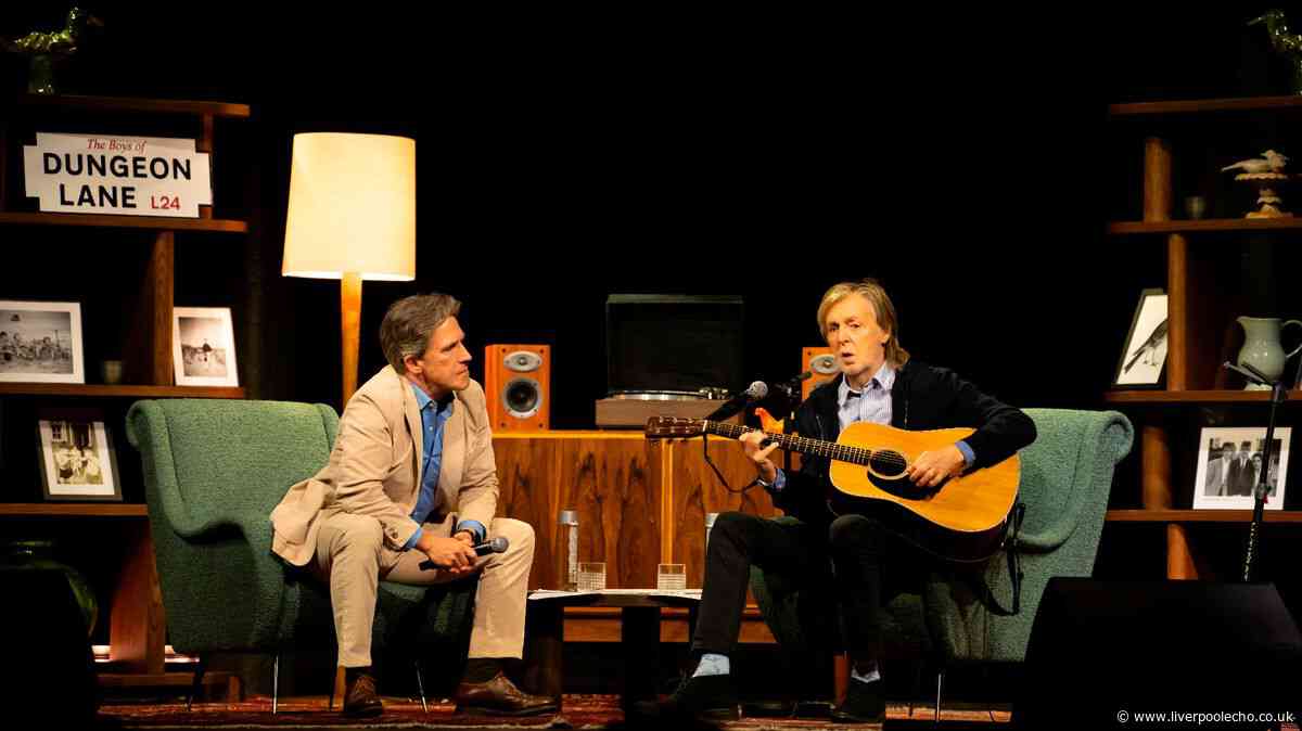 Sir Paul McCartney receives hero's welcome as he's joined by BBC star at live event