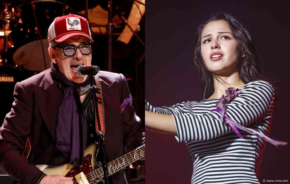 Elvis Costello defends Olivia Rodrigo while hitting out at “arrogant” artists who take credit for other people’s work