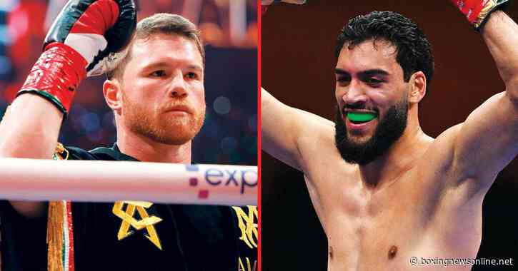 Canelo Alvarez tells Hamzah Sheeraz who he must face to ‘earn’ a shot at him