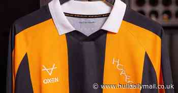 Hull City's symbolic new Oxen Sports home kit ready for the Premier League